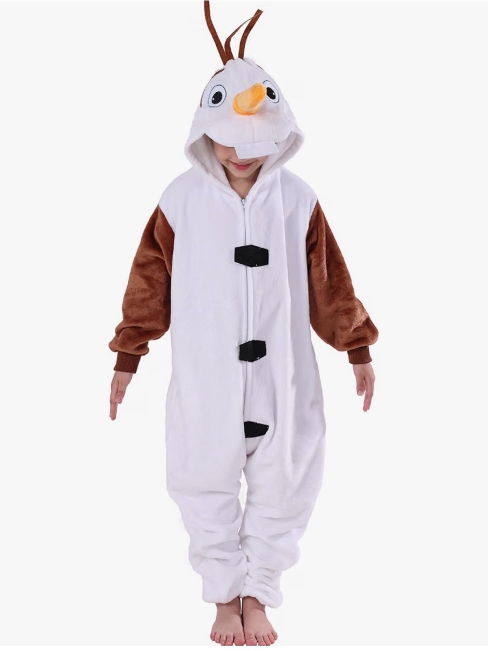 Disney Frozen Olaf Onesie Costume size 8